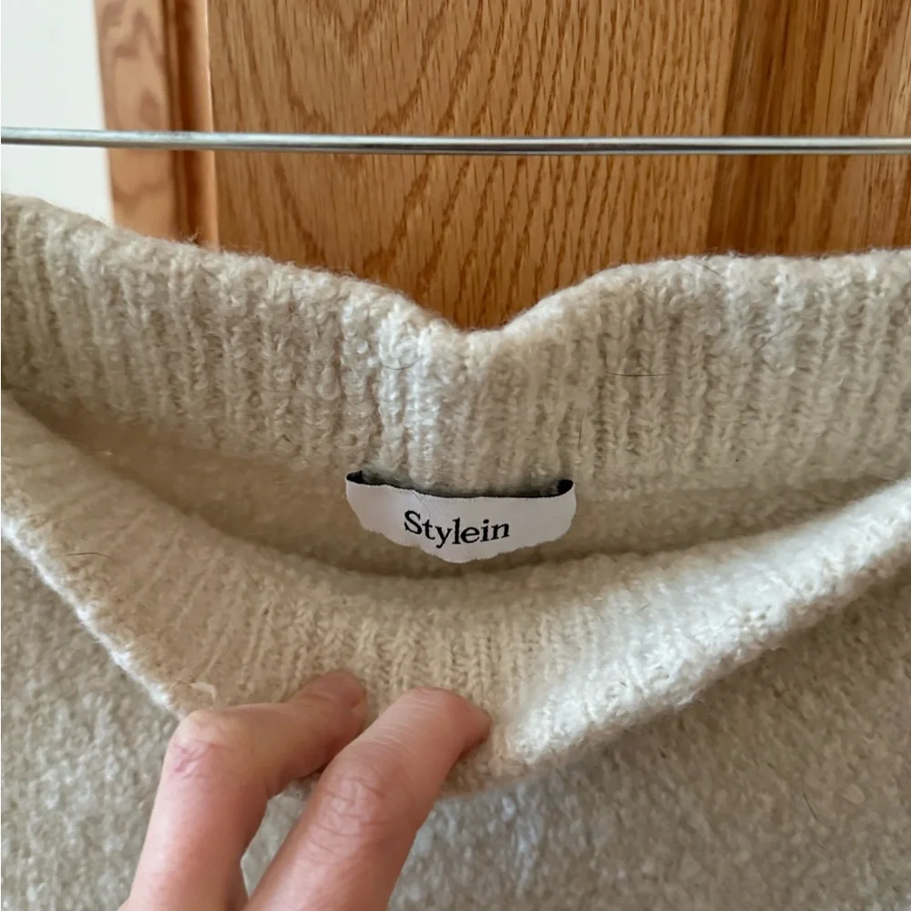 Stylein Cream Knit A-Line Maxi Skirt - Picture 4 of 4